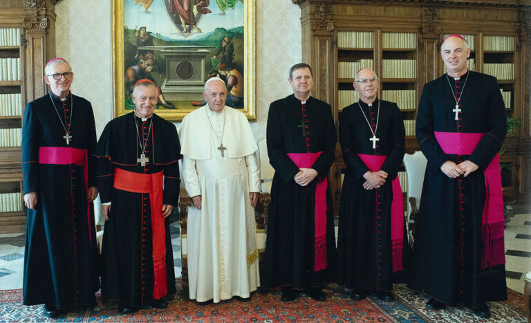 New Zealand Catholic Bishops Meet Pope