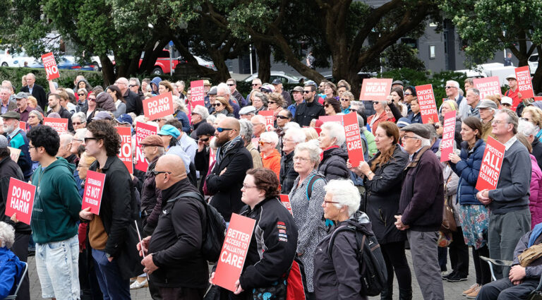 Protestors say ‘No’ to Euthanasia Bill
