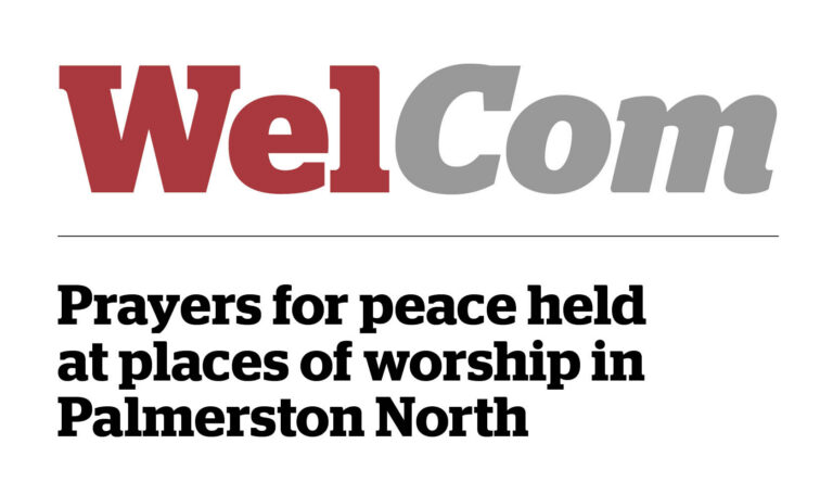 Prayers for peace held at places of worship in Palmerston North
