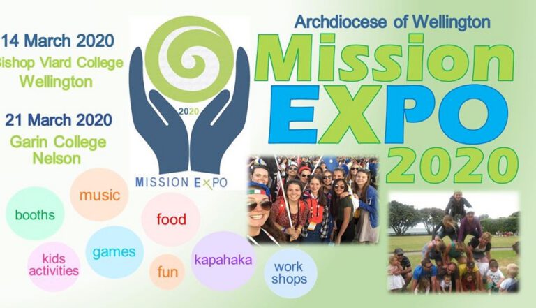 2020 – Year of Mission for Archdiocese of Wellington