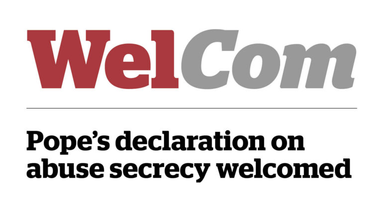 Pope’s declaration on abuse secrecy welcomed
