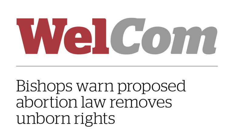 Bishops warn proposed abortion law removes unborn rights