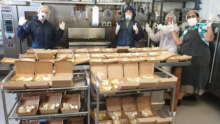 Kerbside rites and lockdown soup all part of Catholic work in Covid-19 times