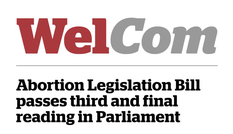Abortion Legislation Bill passes third and final reading in Parliament