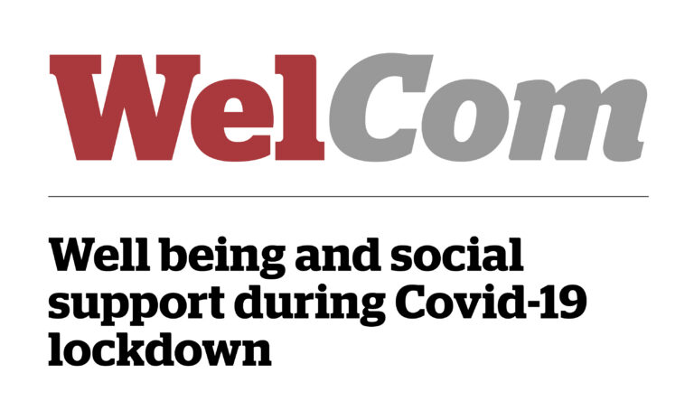 Well being and social support during Covid-19 lockdown