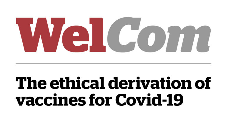 The ethical derivation of vaccines for Covid-19