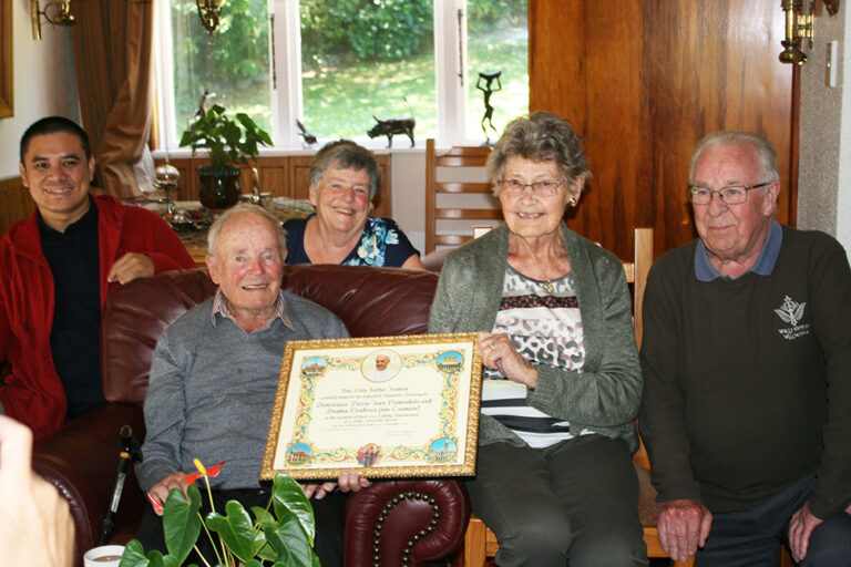 Apostolic Blessing marks 60 years’ married