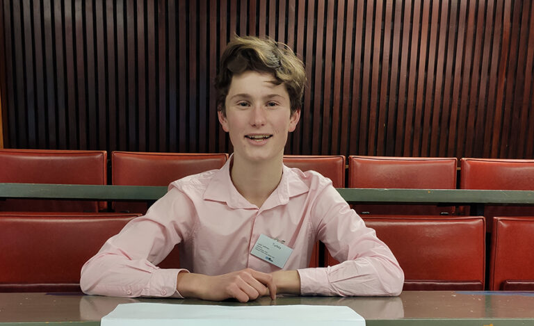 St John’s College student at national model UN conference