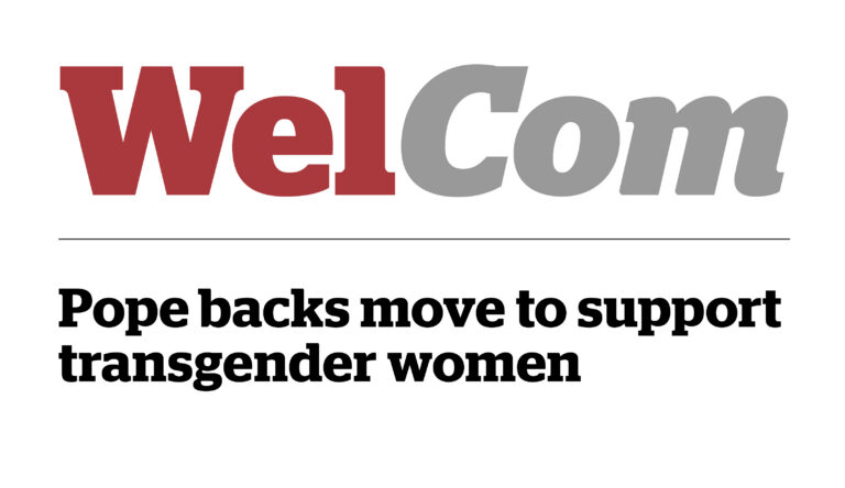 Pope backs move to support transgender women