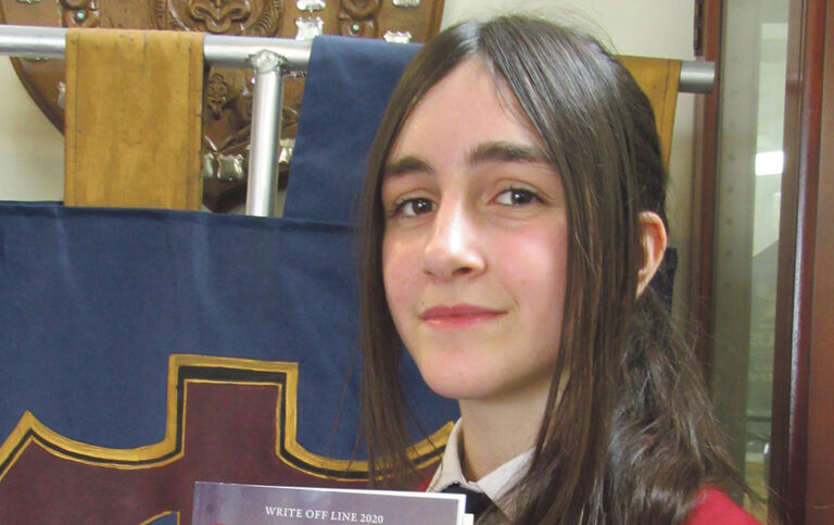 Student writer gains national attention