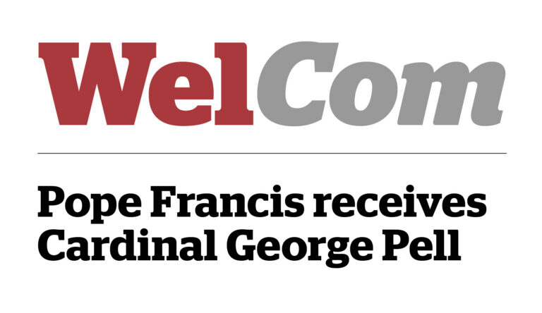 Pope Francis receives Cardinal George Pell