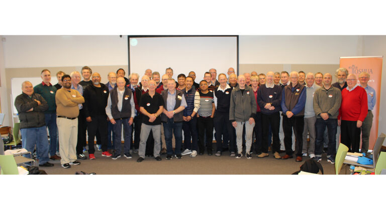 Joshua men reflect on trust and mercy