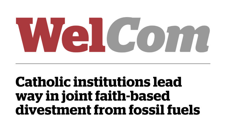 Catholic institutions lead way in joint faith-based divestment from fossil fuels