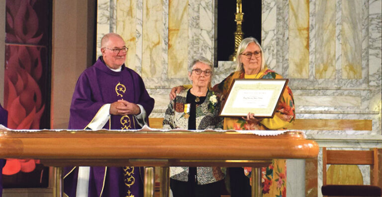 Papal medal for Vinnies volunteer