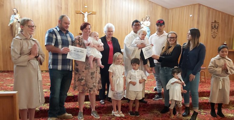 Kaponga first communion