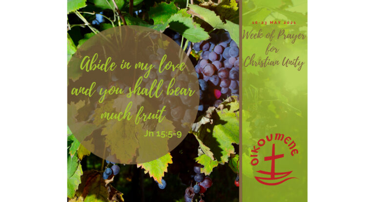 Week of Prayer for Christian Unity – Te Wiki o ngā Īnoinga mō te Kotahitanga  o te Hunga Karaitiana