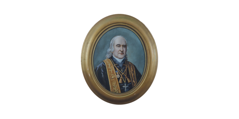 Rare portrait of Bishop Pompallier for auction