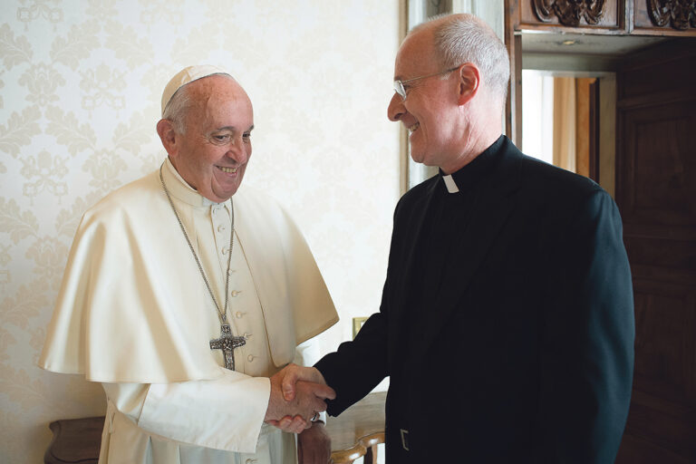 Pope Francis encourages Jesuit Fr James Martin in his LGBT ministry