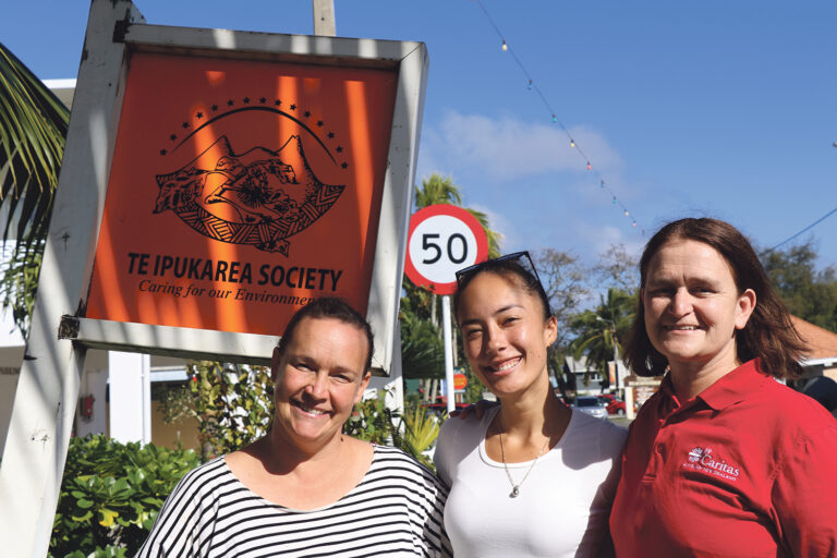 Caritas visit to Cook Islands gains insights on environmental initiatives and impacts