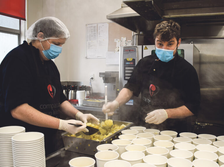 Compassion Soup Kitchen working through lockdown