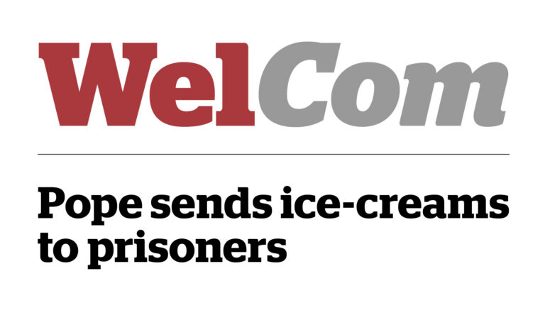 Pope sends ice-creams to prisoners