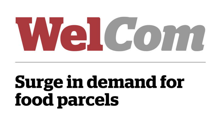 Surge in demand for food parcels