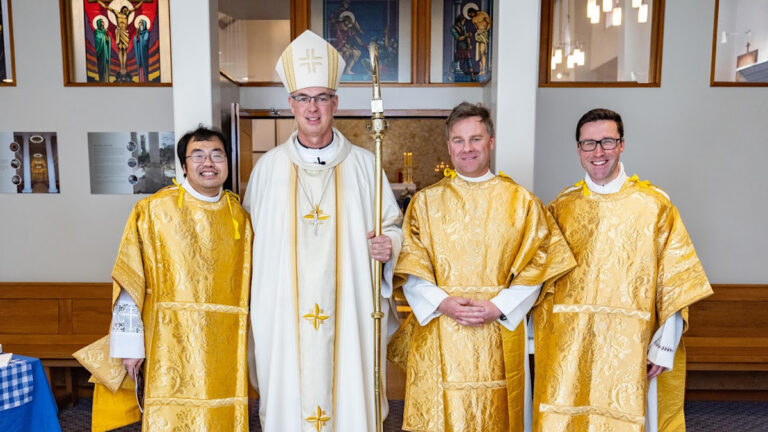 Alfred Tong ordained as deacon
