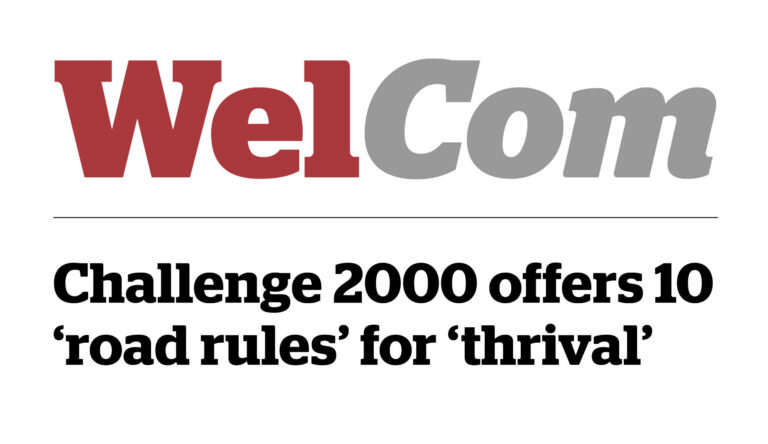 Challenge 2000 offers 10 ‘road rules’ for ‘thrival’
