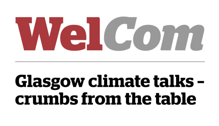 Glasgow climate talks – crumbs from the table