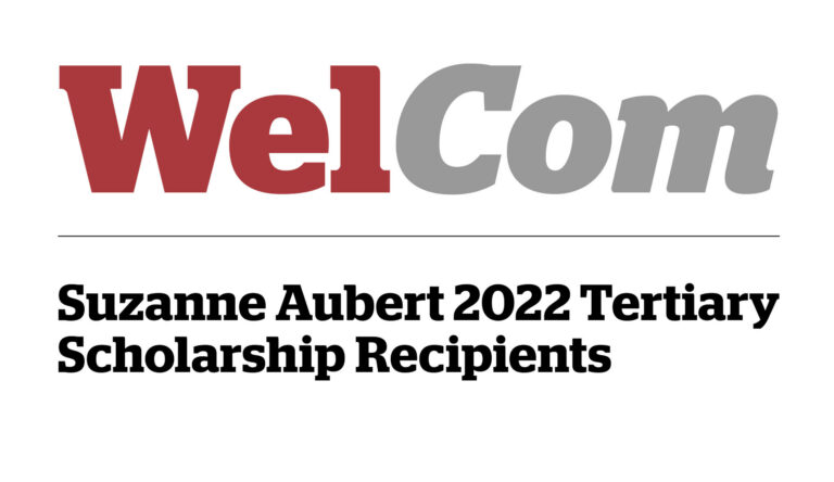 Suzanne Aubert 2022 Tertiary Scholarship Recipients