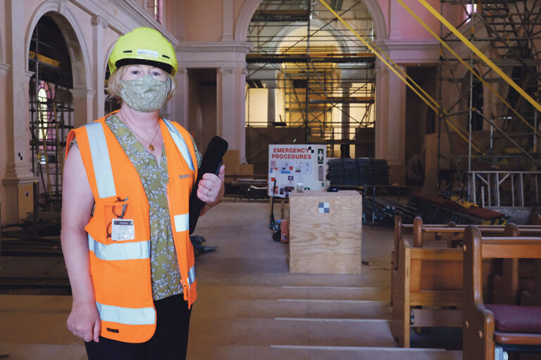 The challenges of a major restoration