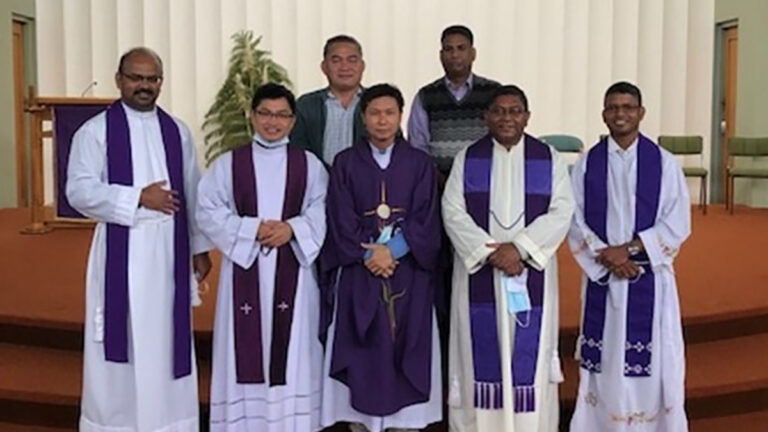 Myanmar priest farewelled from Palmerston North