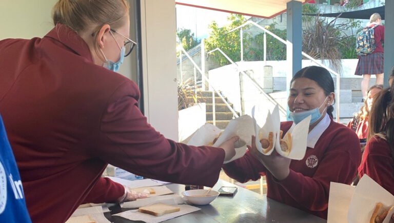 Young Vinnies step up for canteen service