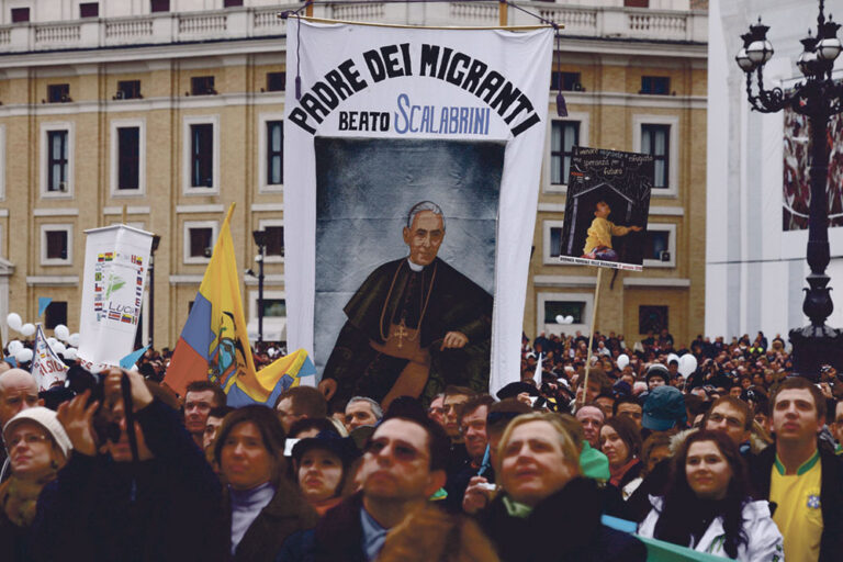 ‘Father of migrants’ canonised
