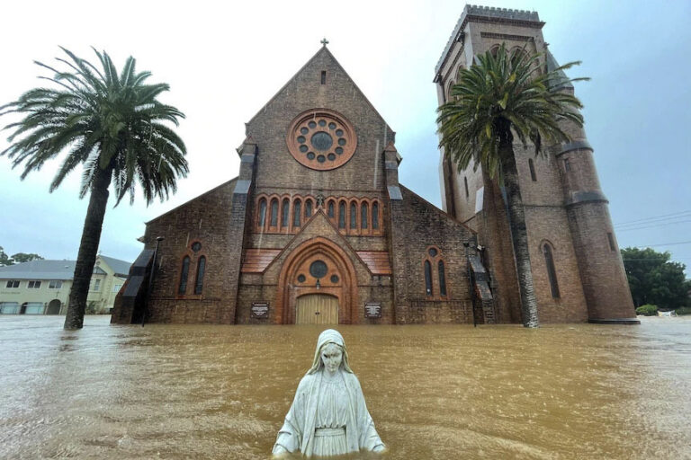 Archbishop of Canterbury shows support after massive floods