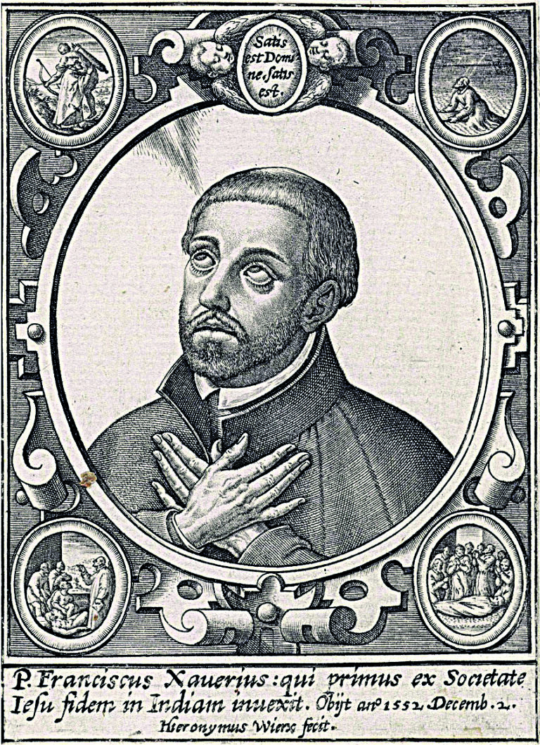 Exposition of St Francis Xavier’s relics