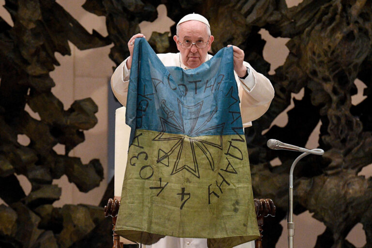 Pope tells people of Ukraine: ‘your pain is my pain’