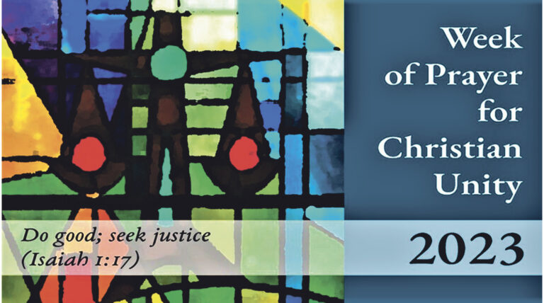 Week of Prayer for Christian Unity: 21 May–28 May 2023