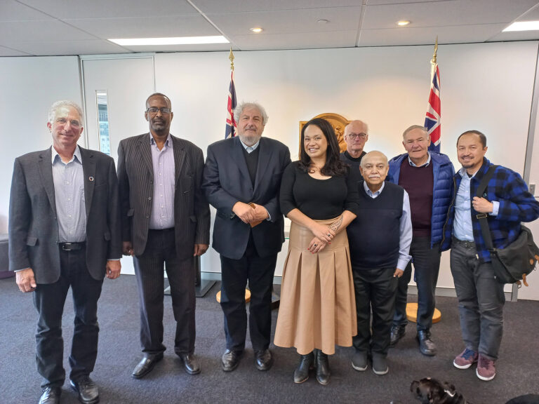 Abrahamic Council meets Wellington Mayor