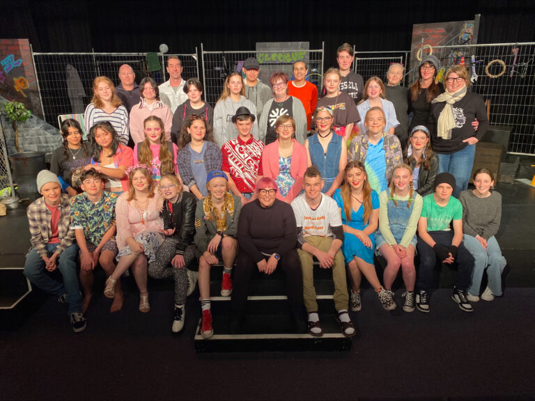 Combined college Godspell production