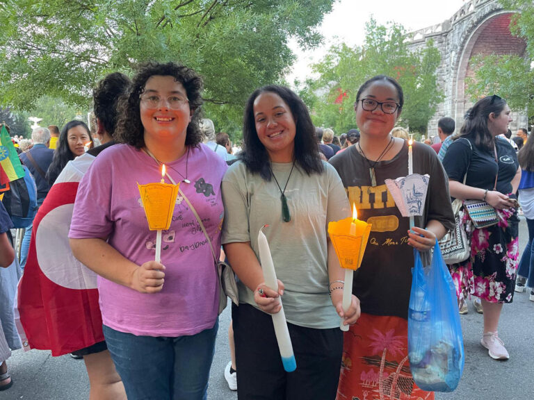 Young pilgrims on experience of a lifetime