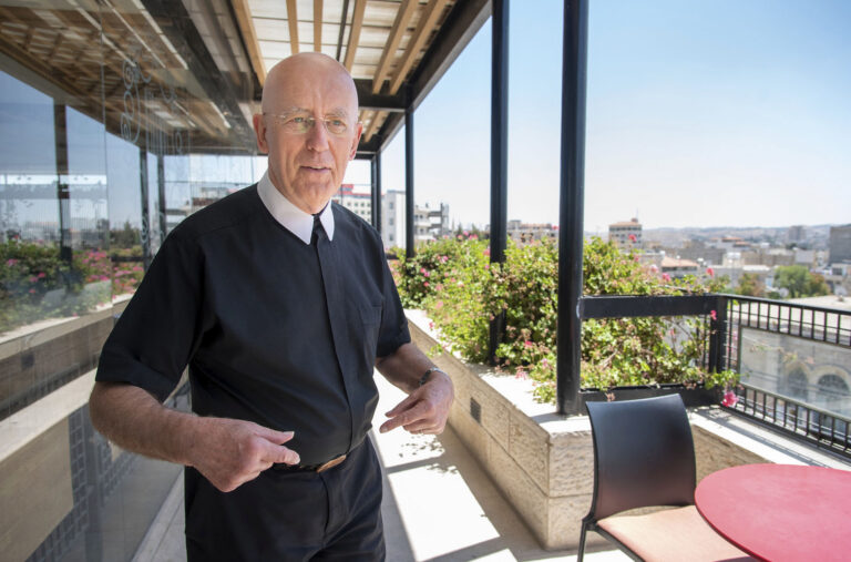 Br Peter Bray walking Camino trail to raise money for Bethlehem University