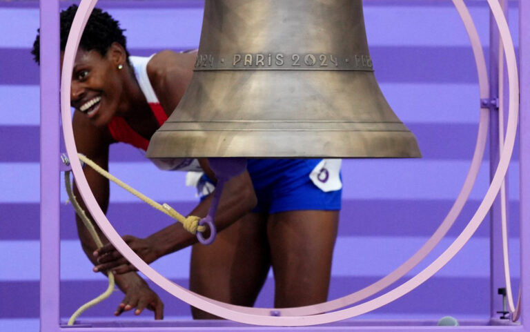 Notre Dame Cathedral strikes gold with donation of Olympic bell