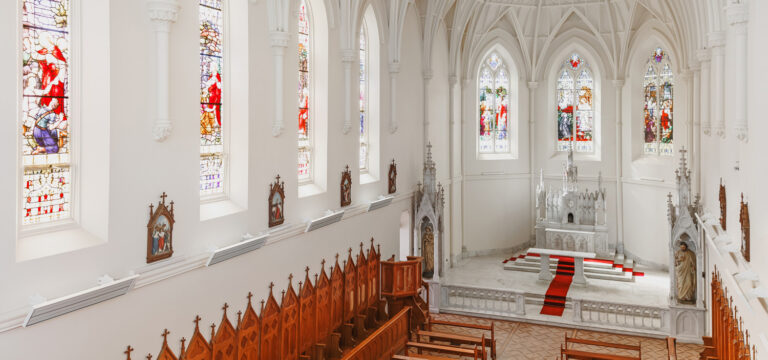 Brian McGuinness and Erskine Chapel upgrade honoured