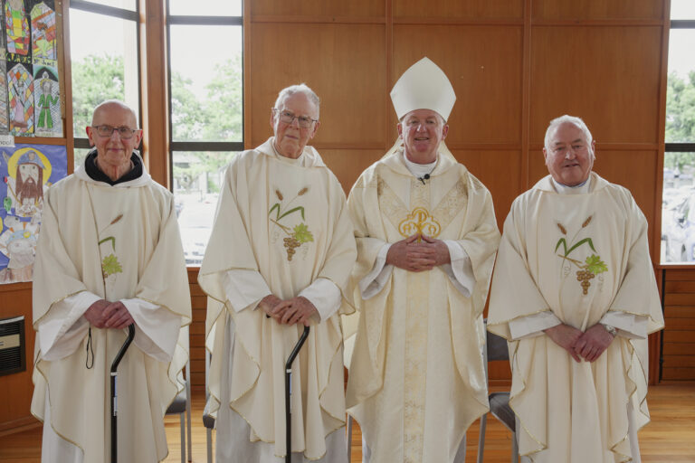 Jubilarian clergy honoured for many years of missionary service