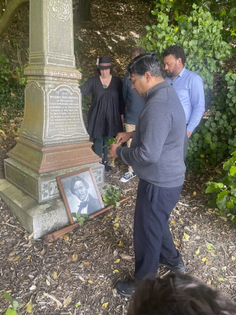 Rā Maumaratanga at Korokoro Catholic Cemetery